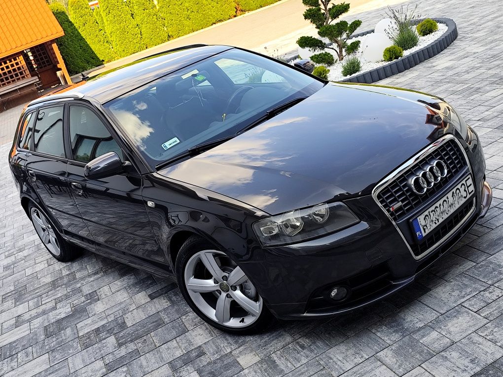 Audi a3 8p 2.0 TDi 170 pełny S-Line 2008