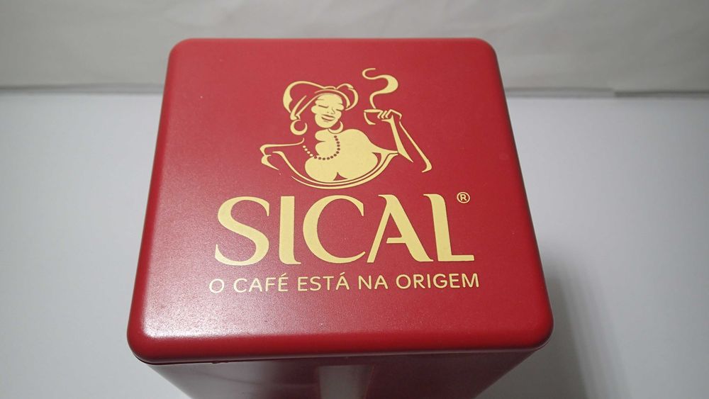 Publicidade antiga SICAL, base de guardanapos em plástico