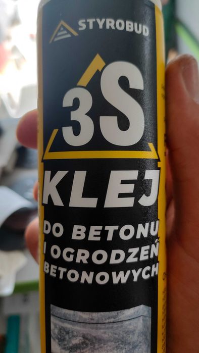 KLEJ do betonu Ogrodzeń STYROBUD klej do bloczków pustaki ogrodzeniowe