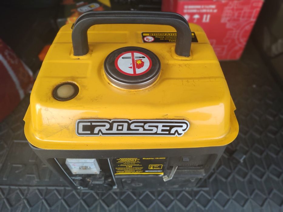 Генератор бензиновий 650w Crosser