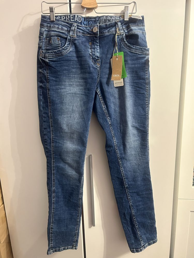 Spodnie jeans rozm 32/32 Cecil nowe