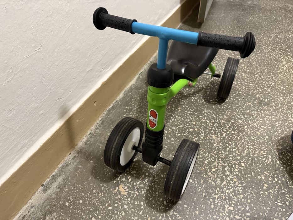 Jeździk / rower biegowy 4-kołowy PUKY Wutsch zielony