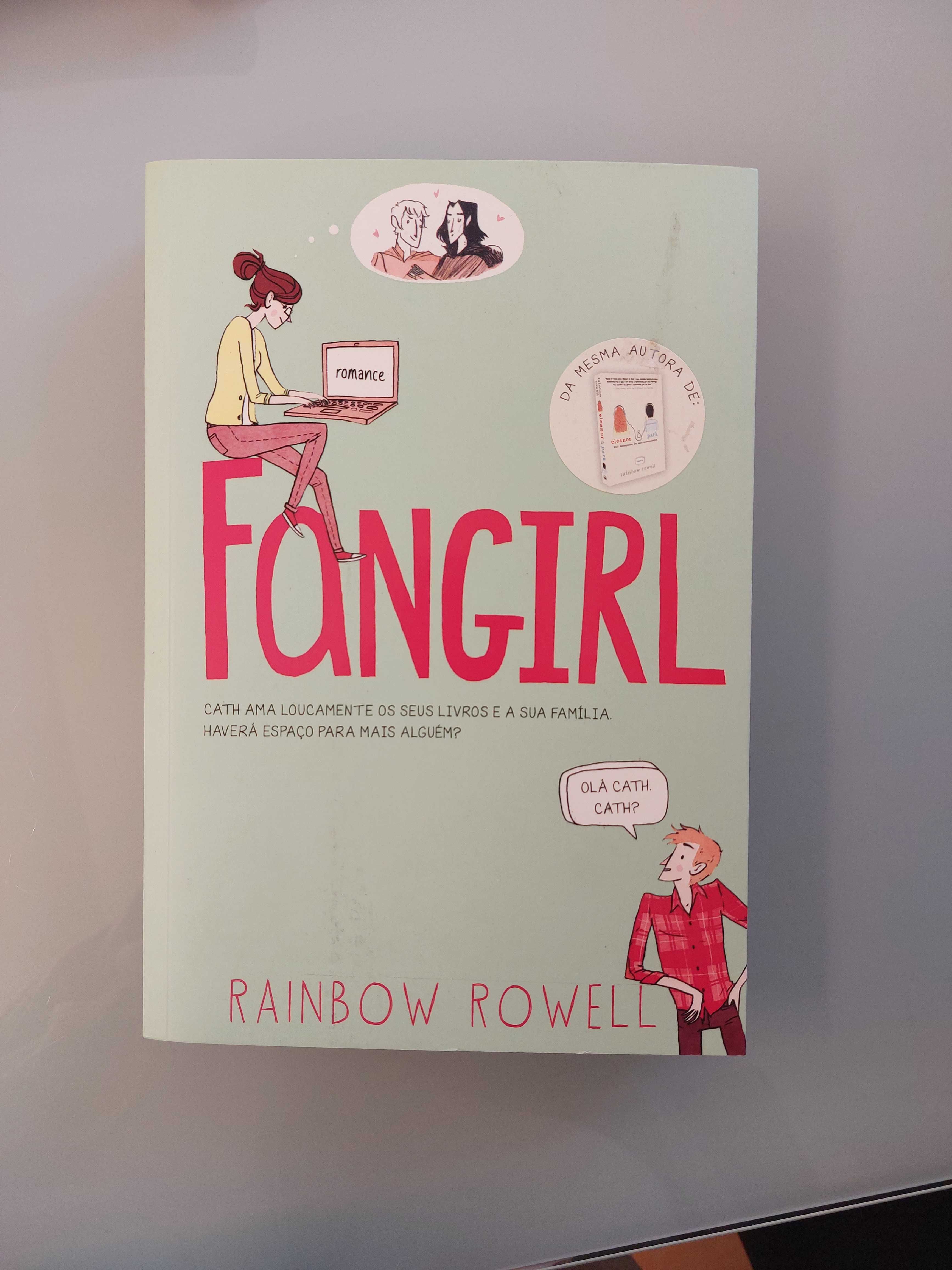 Livro "Fangirl", de Rainbow Rowell