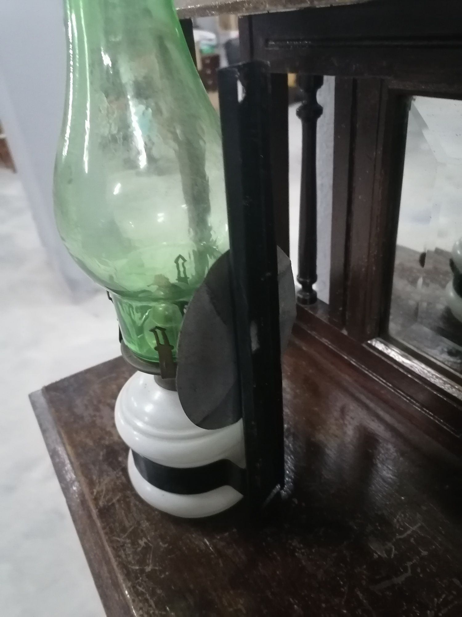 Candeeiro a petróleo Antigo - Vintage de Parede