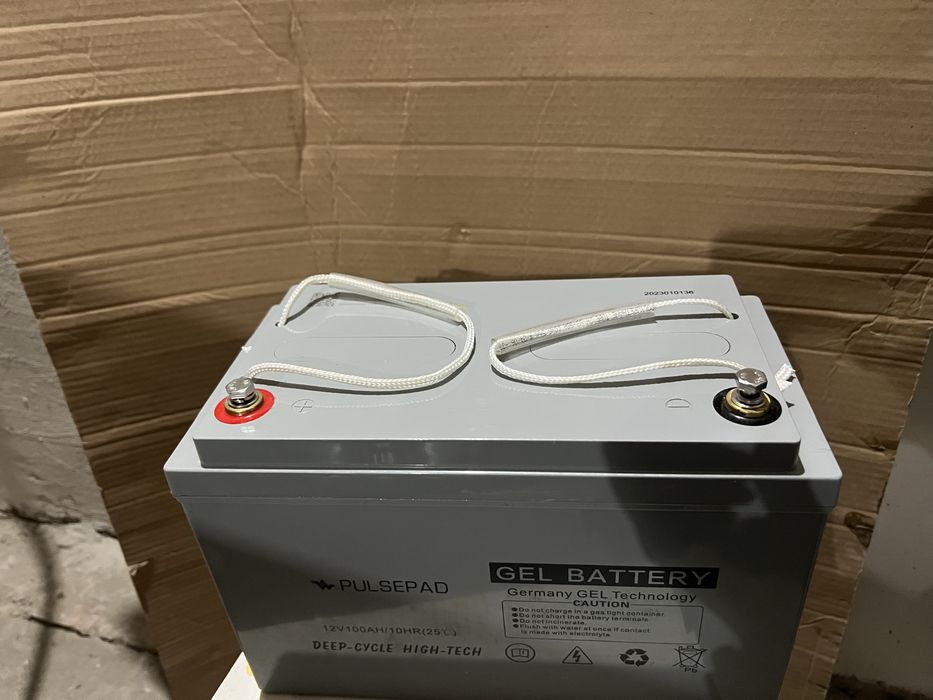 Акумулятор гелевий Pulsepad 12v 100ah