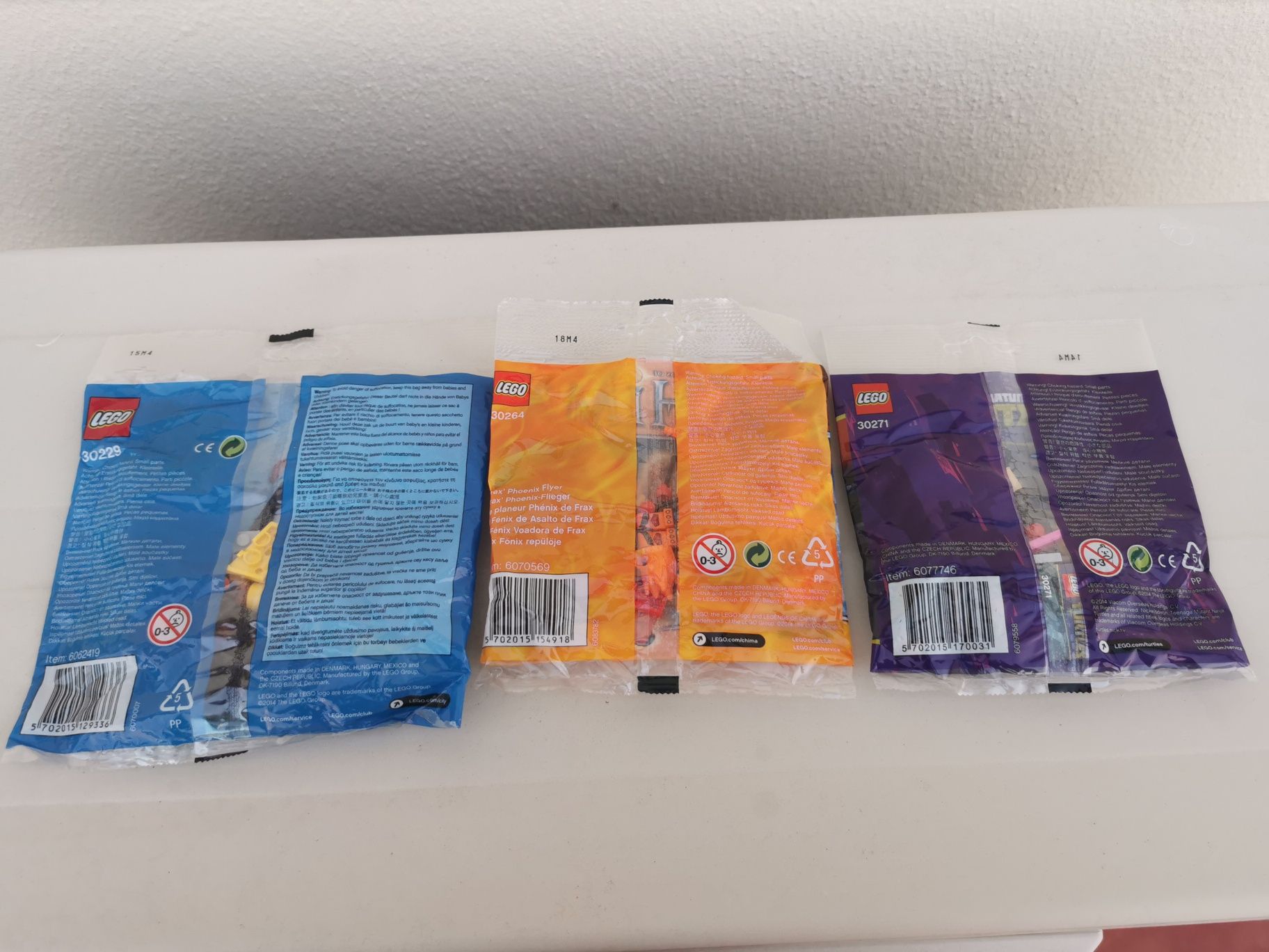 Polybags LEGO selados