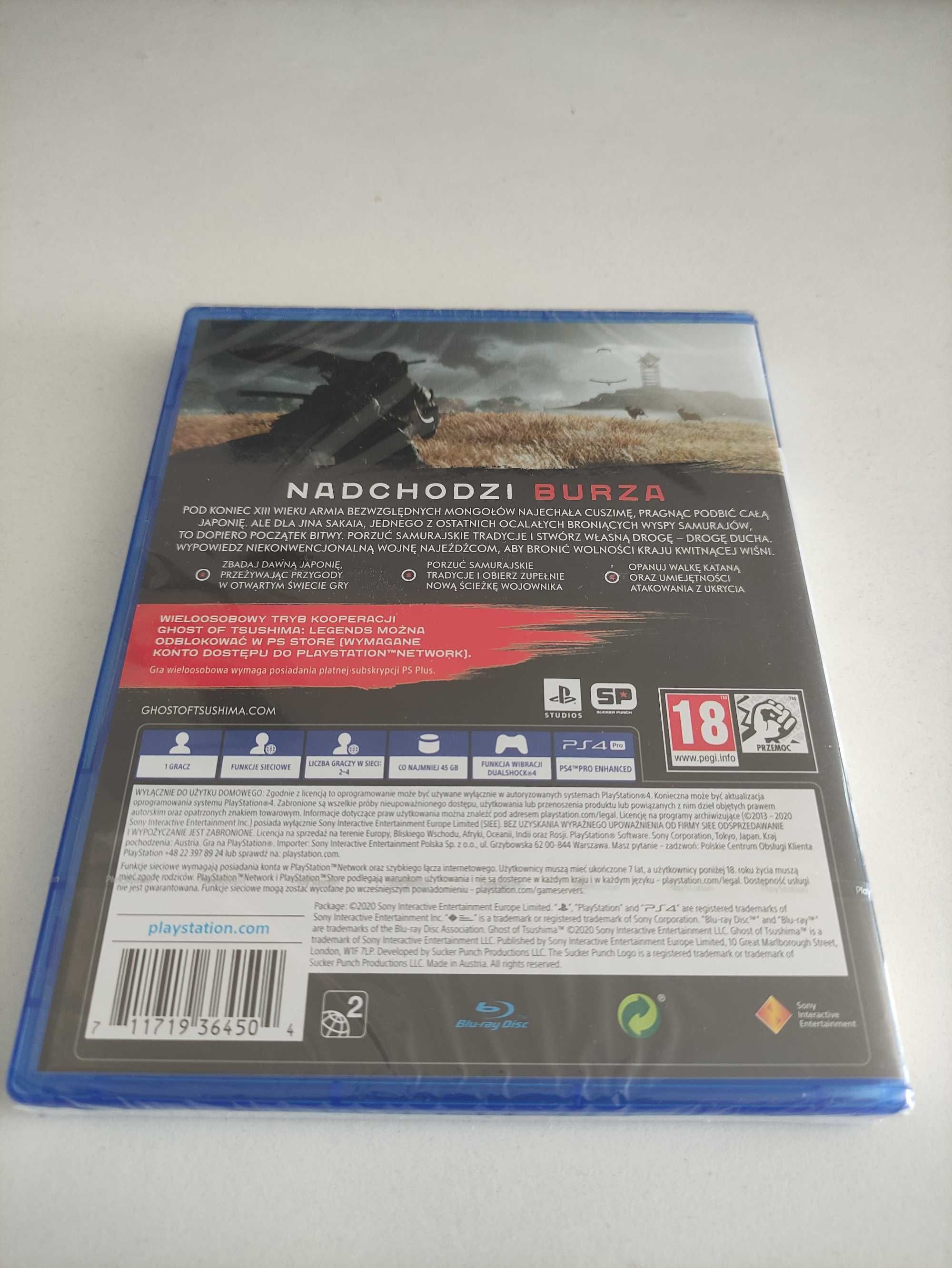 Ghost of Tsushima PS4, Folia