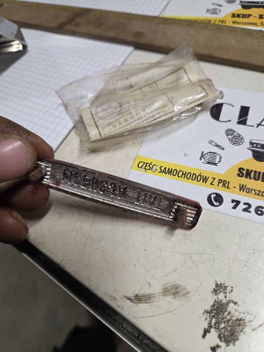 Licencja fiat 125p fiat 126p emblemat