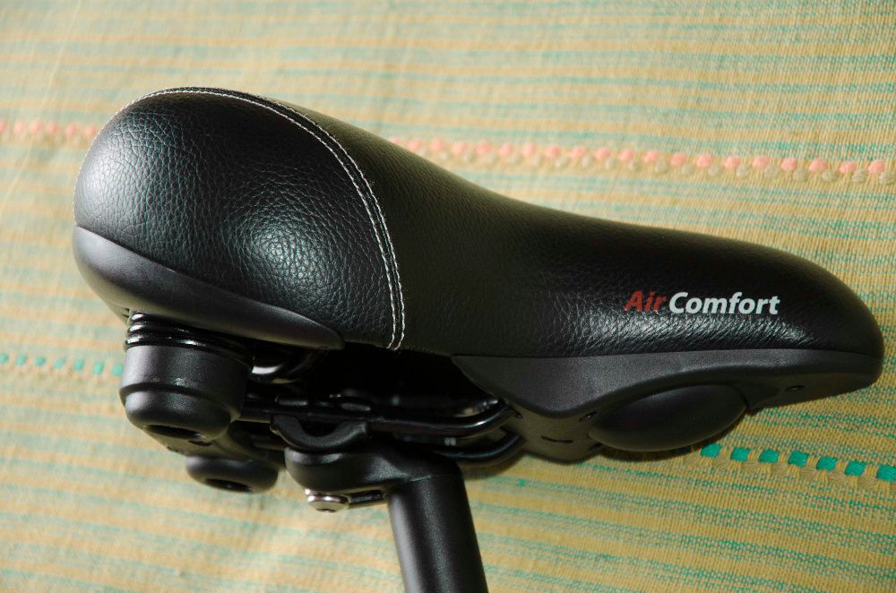 Selim super confortavel bicicleta AIR COMFORT + Espigão e borboleta