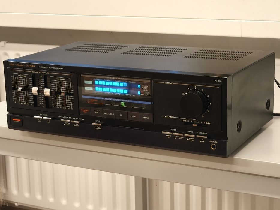 Топовий підсилювач Fisher CA-276 ! 2x150 Вт! 16 кг. Відмінний стан !