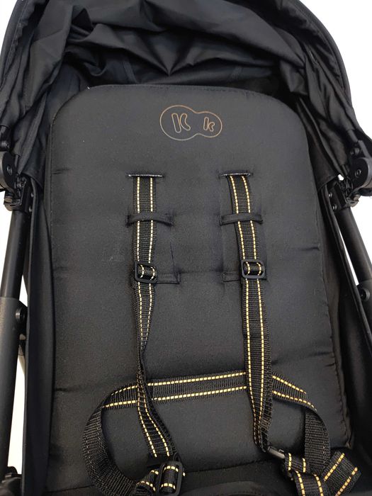 Wózek spacerowy spacerówka do 22 kg TRIG 3 Kinderkraft Czarny (B239)