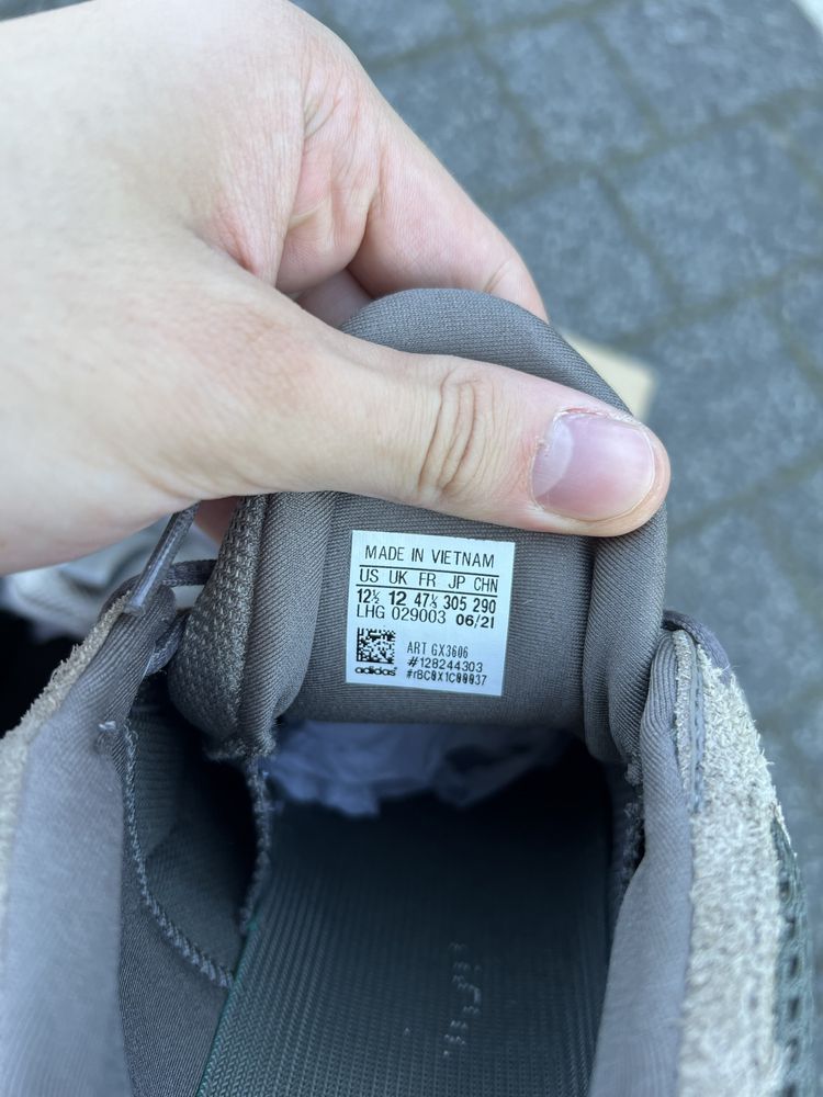 Adidas Yeezy 500 Clay Brown sneakersy niskie brązowe 47 1/3