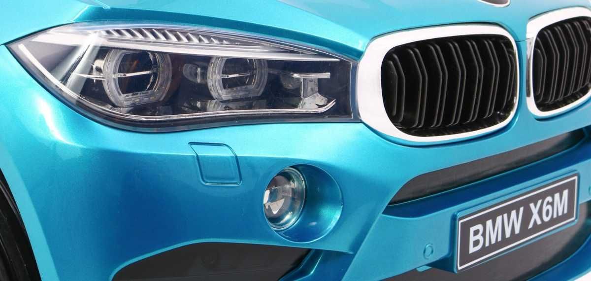 BMW X6M Elektryczne Autko dla dzieci Lakier Niebieski JJ2199