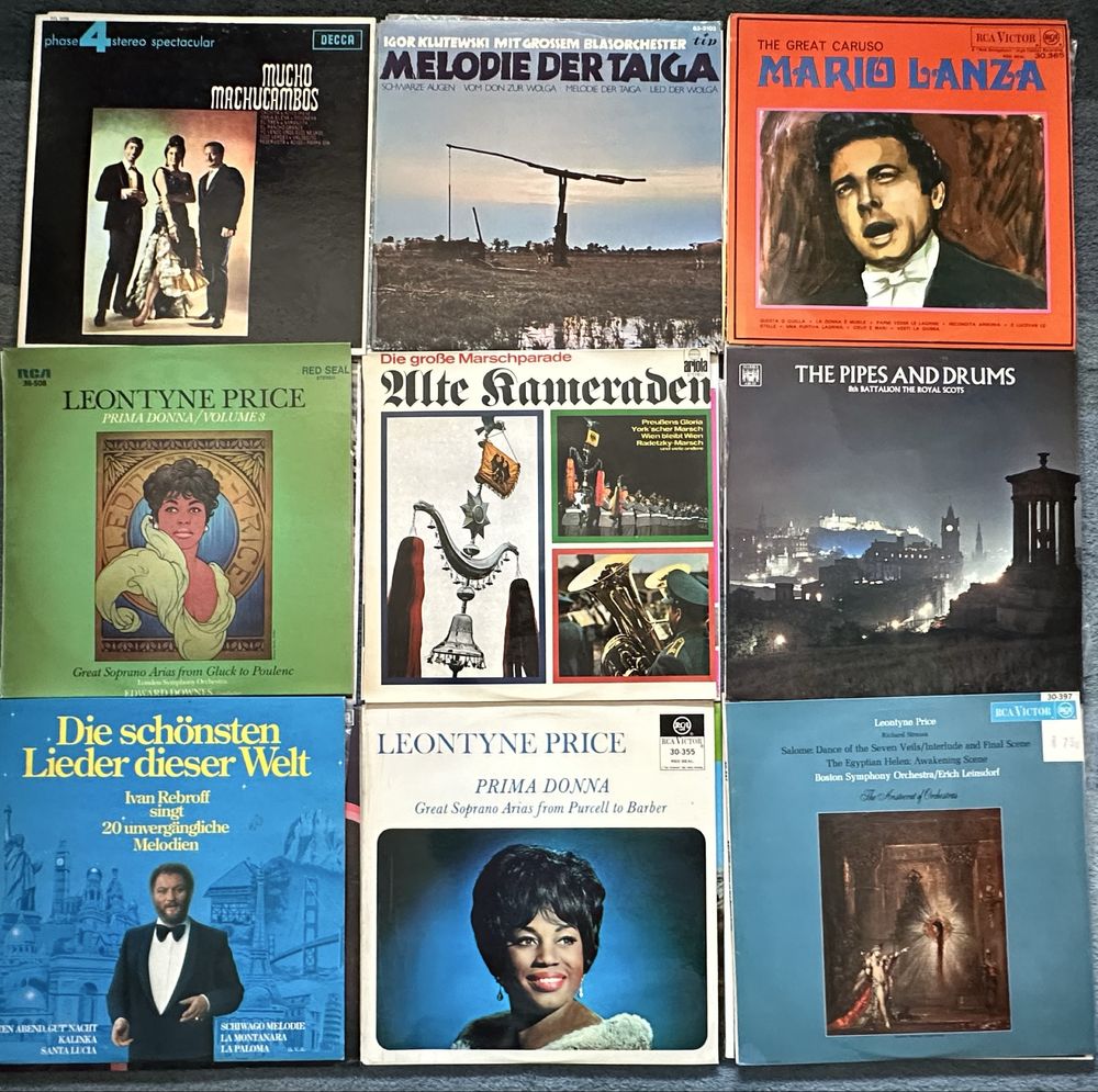 Lote 09 - 72 discos de vinil Lp's - Musica Clássica
