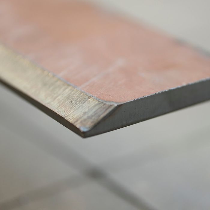 Lemiesz do łyżki Koparki obustronny HARDOX 500 Wymiar 15mm x 100mm