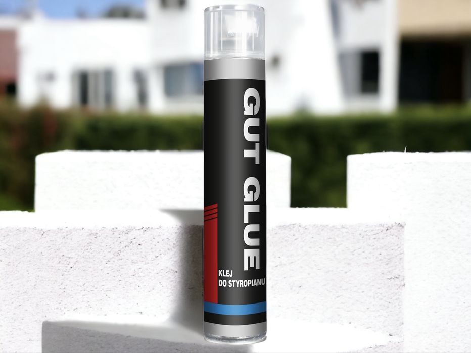 Pianoklej do styropianu XPS EPS 750 ml klej poliuretanowy piana pianka