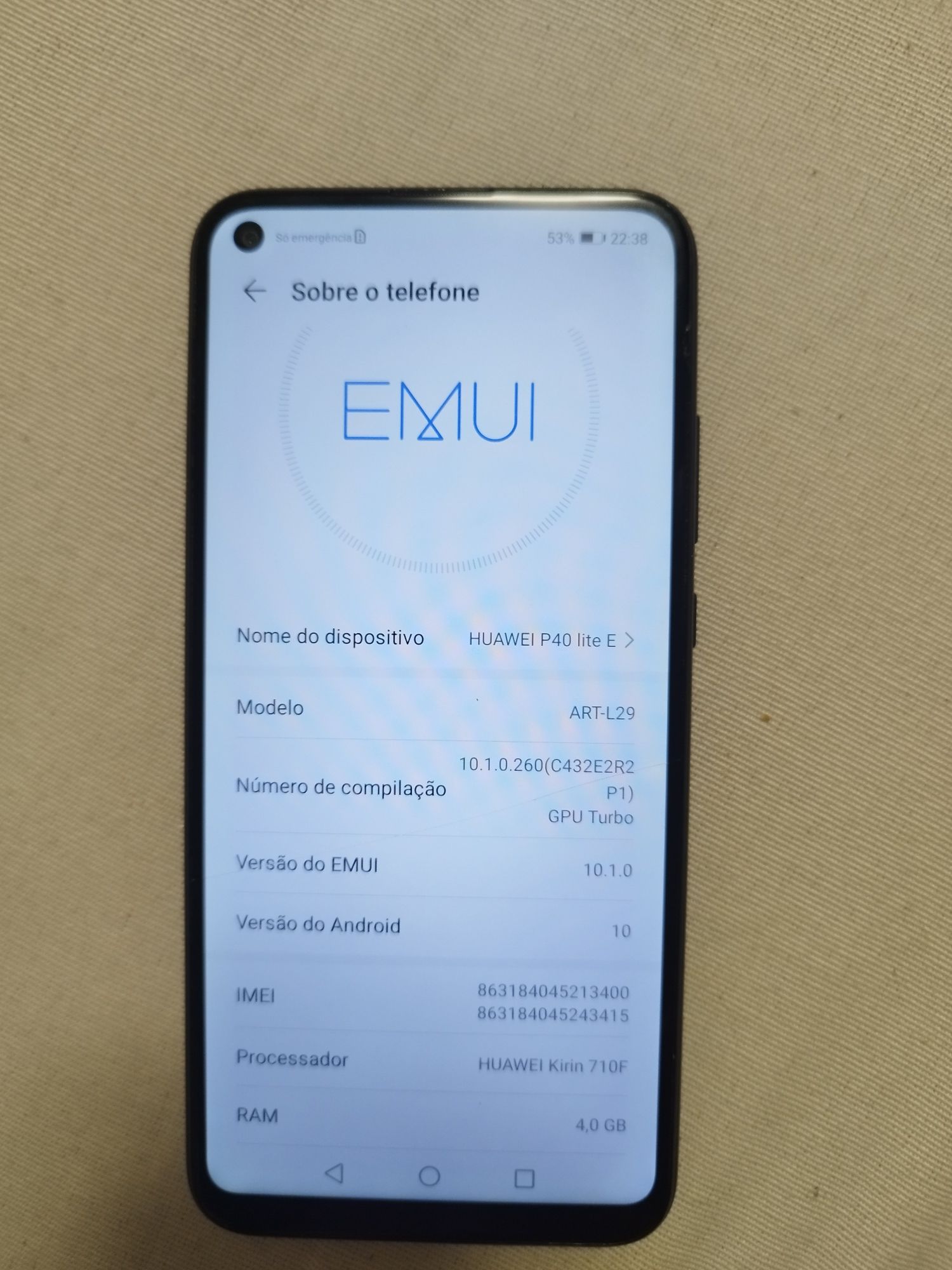 Huawei P40 lite e