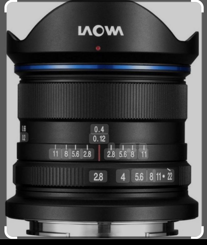 Laowa 9mm 2.8 Zero D L mount