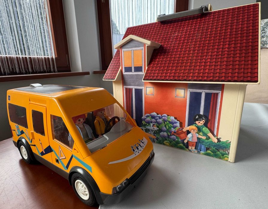 domek samochód playmobil klocki