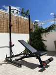 Banco de musculação + rack reforçados