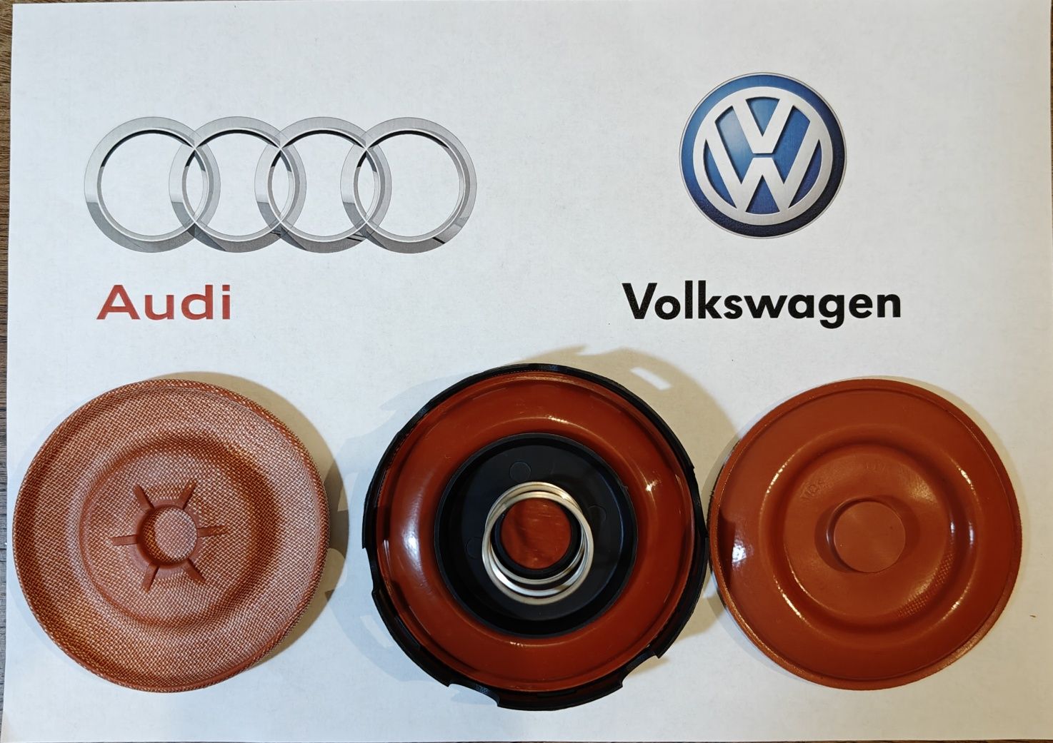 Мембрана Маслоотделитель, Клапан КВКГ, Audi, VW,  1.8 2.0 2.5 VAG USA