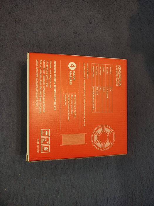 PETG PLA-пластик Kingroon Filament для 3D принтера, ручки 1.75 мм 1 к
