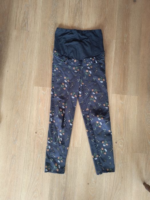 Spodnie ciążowe H&M 36, 7/8 nad kostkę