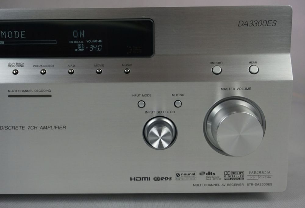 Recetor AV Sony STR-DA3300ES