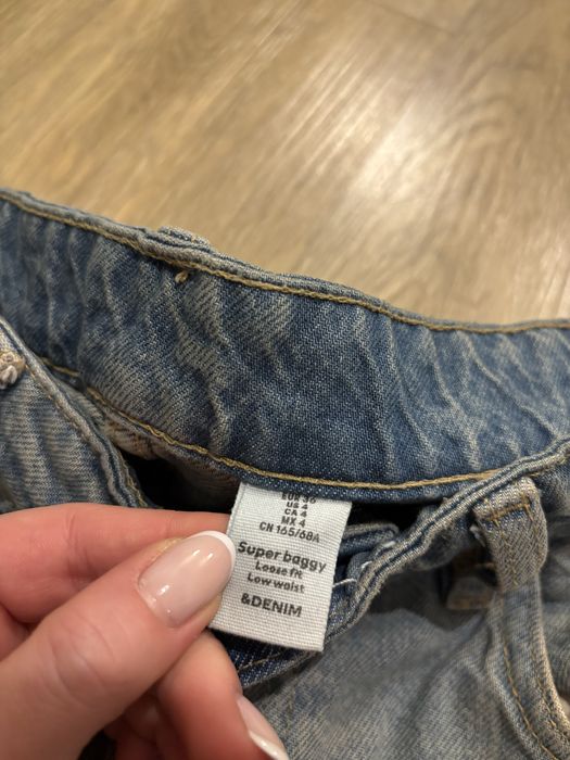 Jesnsy szerokie baggy y2k