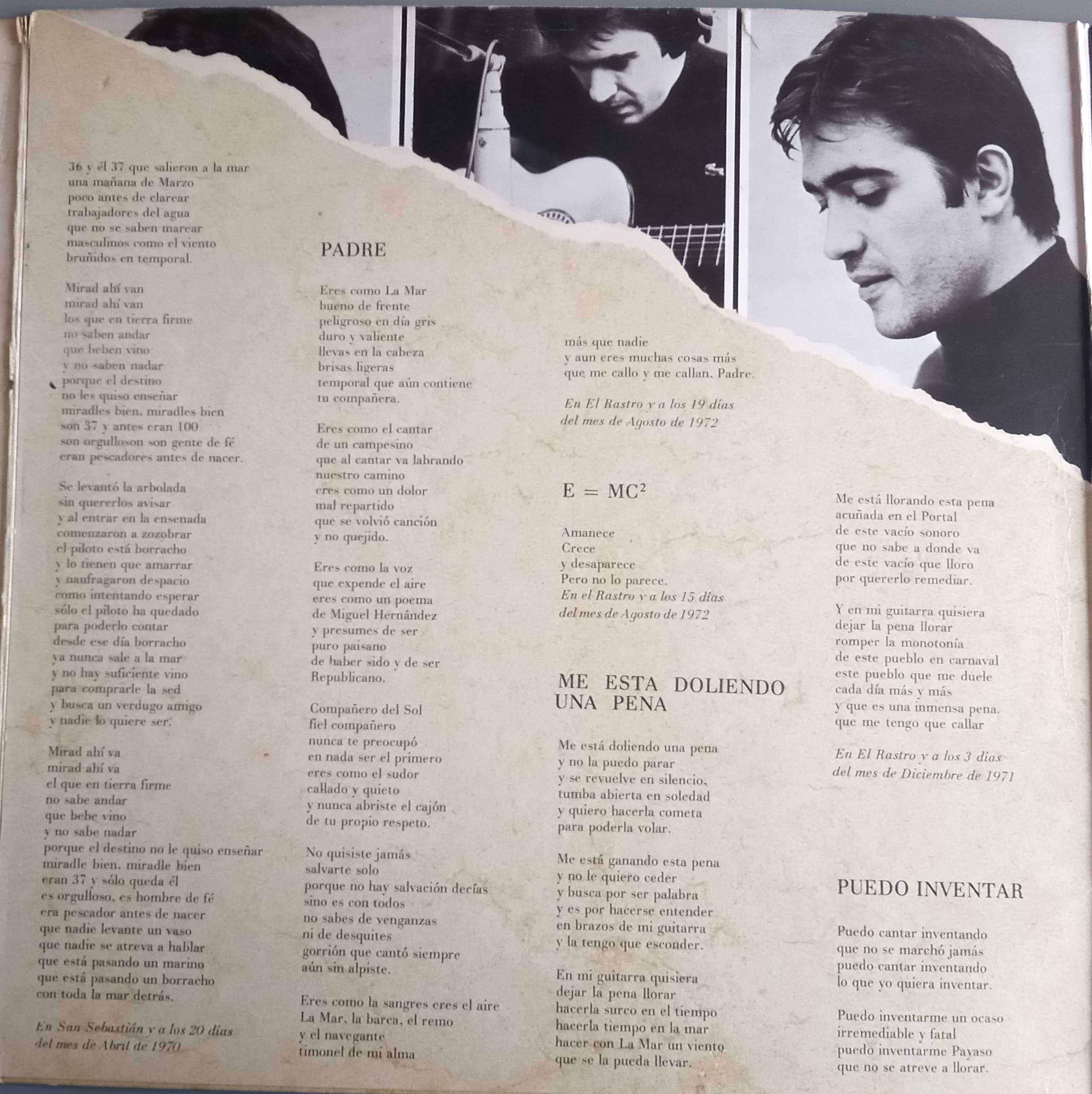 Patxi Andion	- - - - -	Palabra Por Palabra	- - - - -	LP