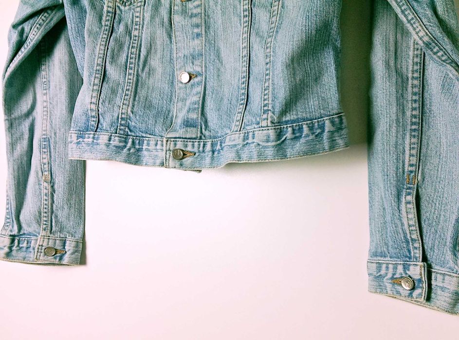 Damska kurtka jeansowa dżinsowa niebieska błękitna Vertus Jeans M