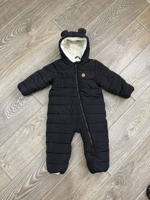 Комбінезон зимовий H&M 74 см чорний