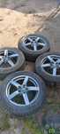 Sprzedam alufelgi 5x108 r17 opony zima ford kuga