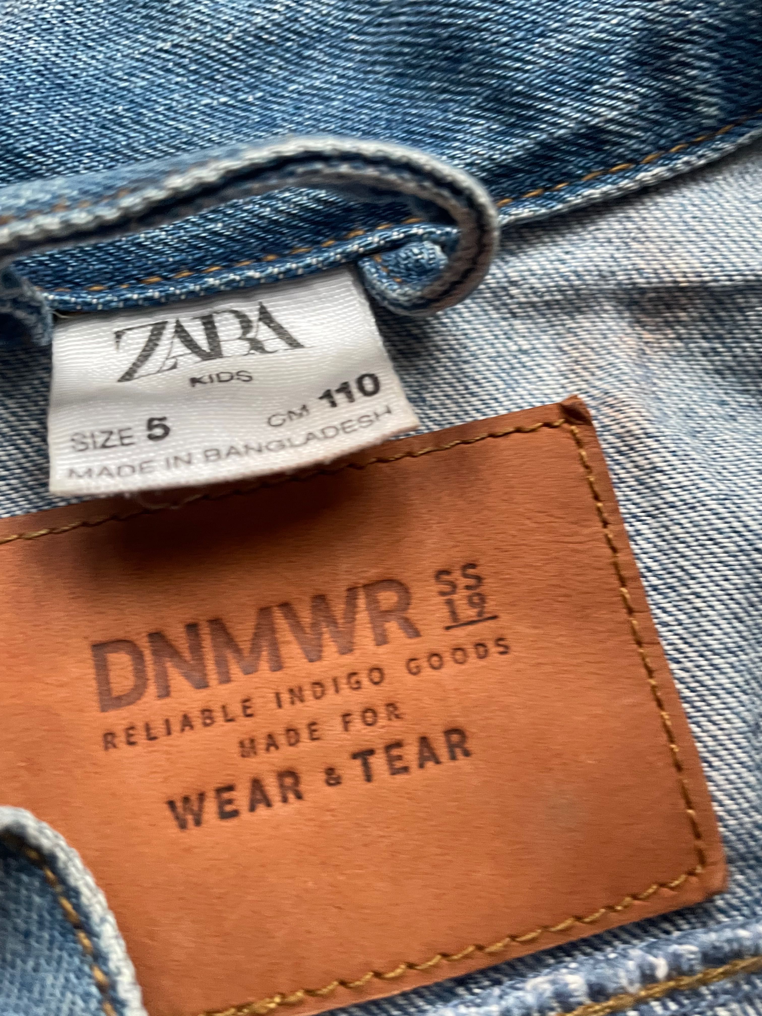 Куртка джинсовая ZARA, на 5 лет, рост 110