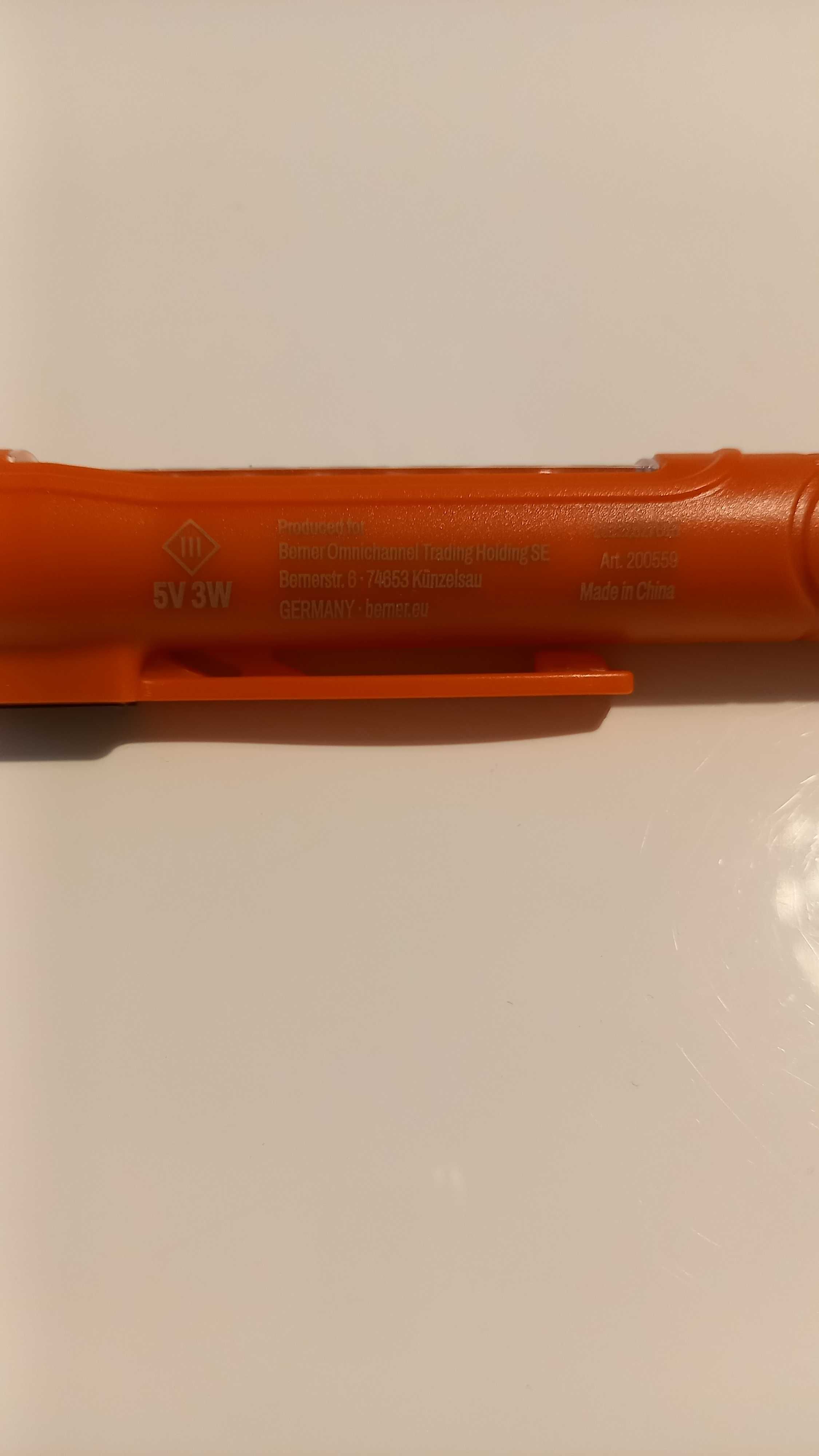 Nowa latarka Berner 200559 Pen Light LED 7+1