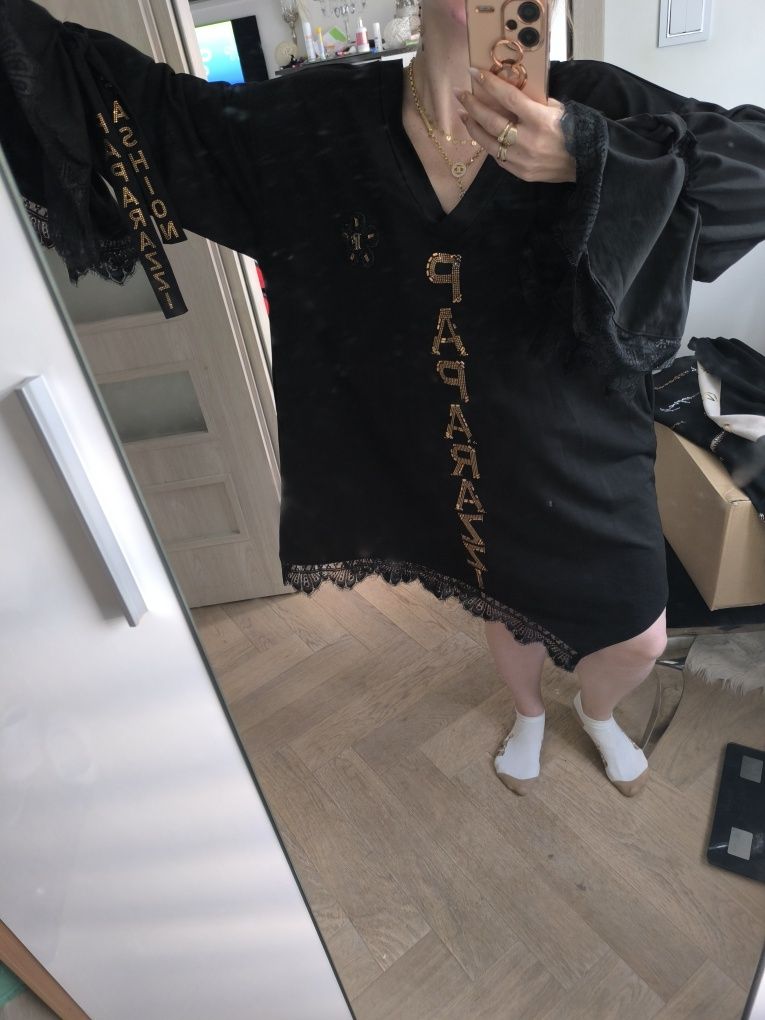 Paparazzi Fashion sukienka tunika plus size