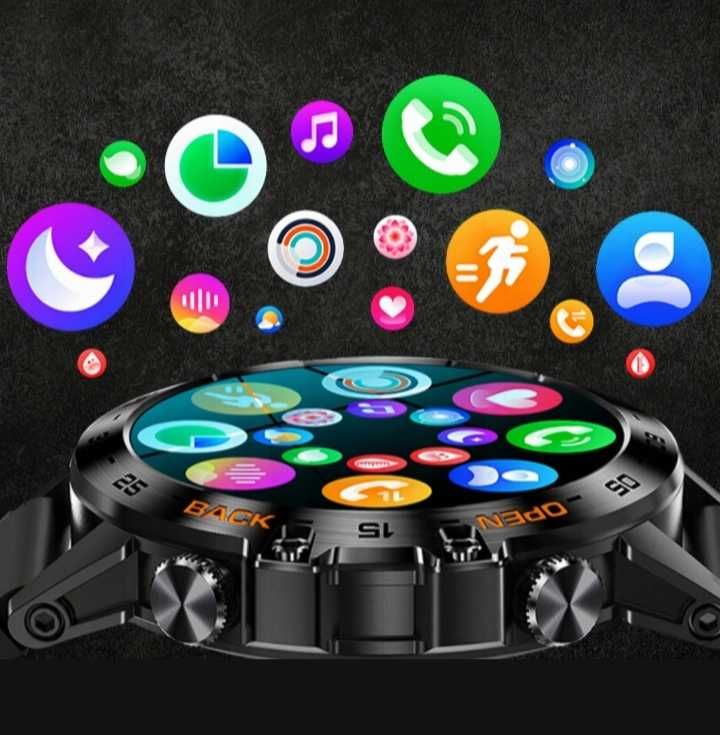 Sportowy Smartwatch Zegarek  Męski do biegania, nowy, mega okazja