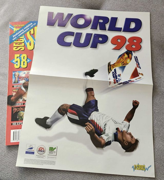 Czasopismo Secret Service nr 06/98 (58) + PLAKAT stan jak NOWY!