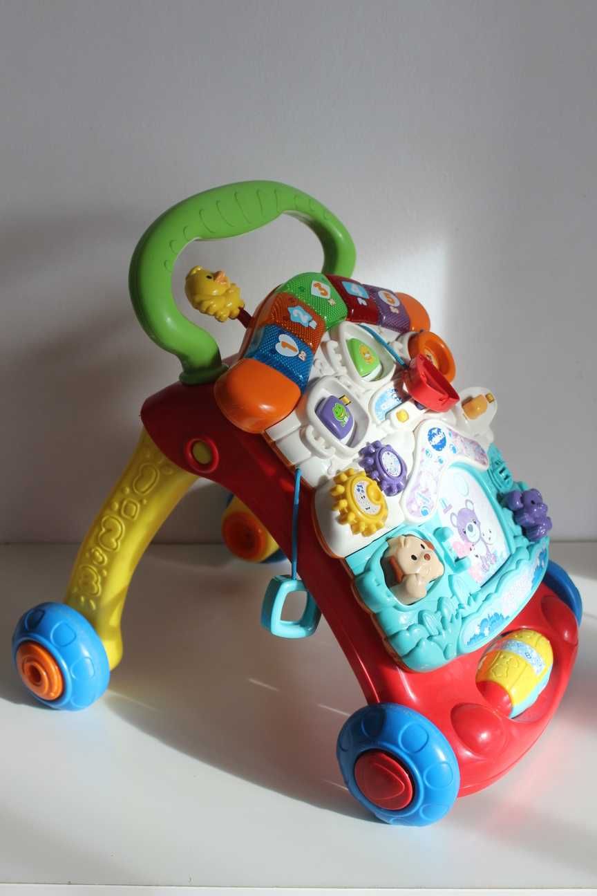 Vtech - Pchacz jeździk chodzik grający