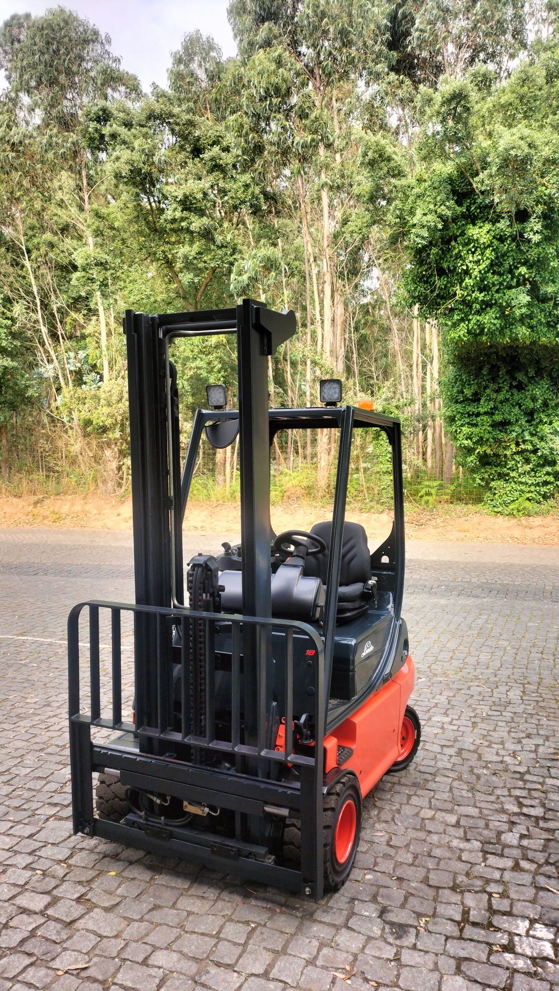 Empilhador Elétr. Linde 1800kg , Duplo 3,80mt , Excelente Estado