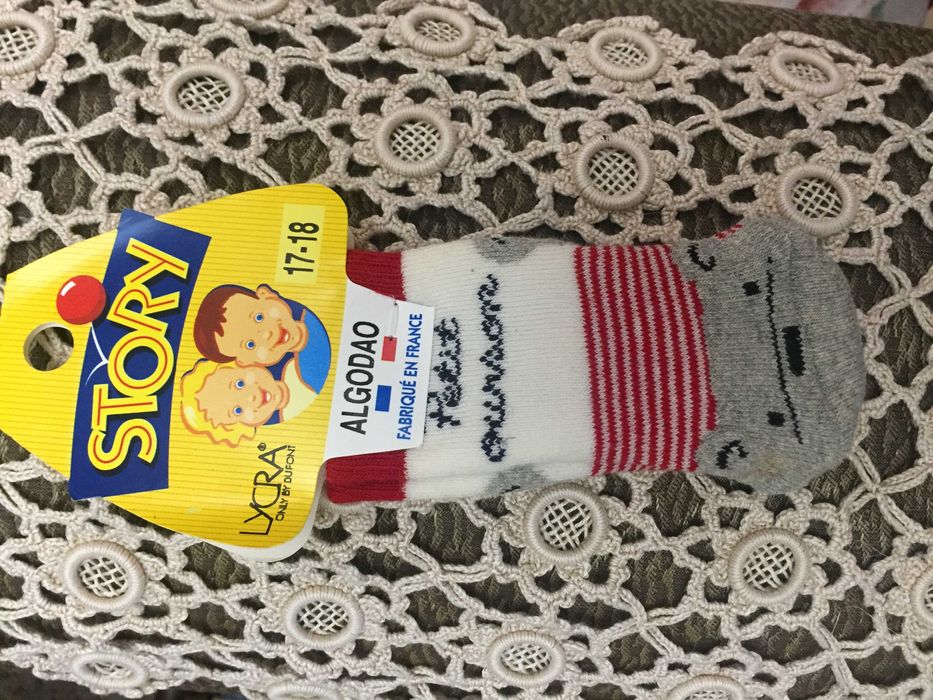 Meias de bebé Story