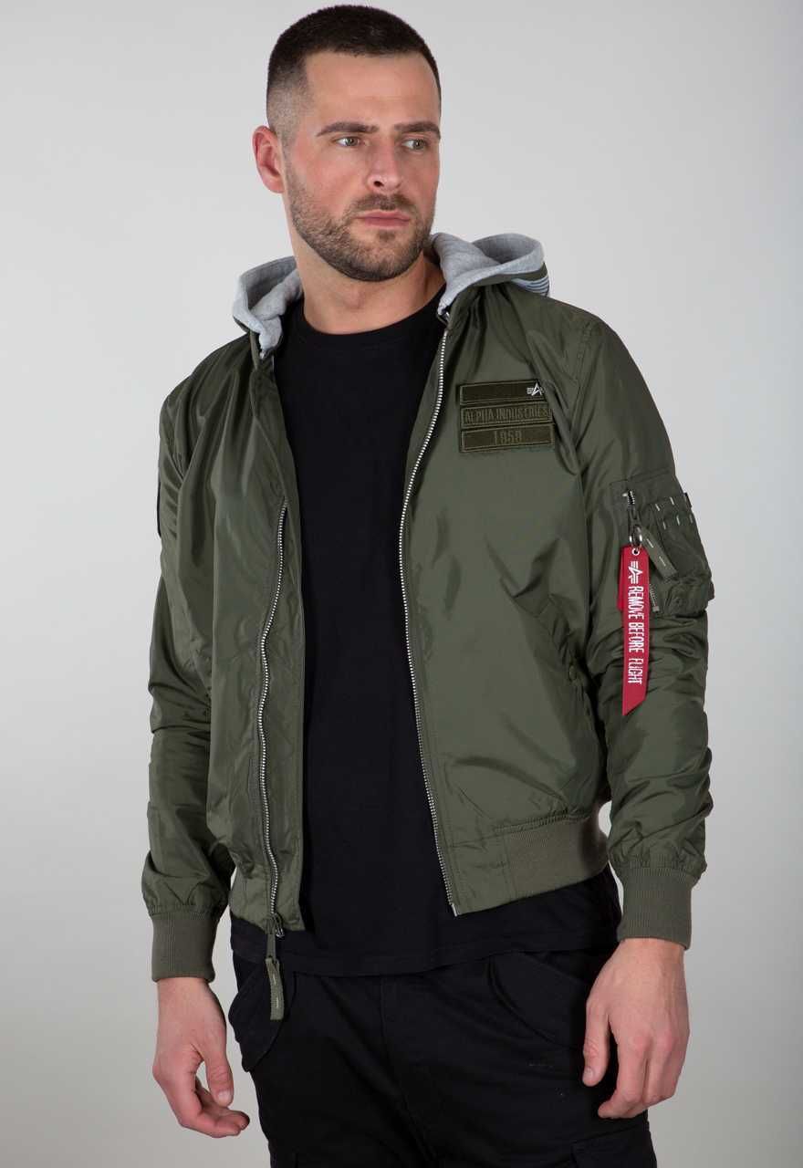 Alpha Industries kurtka z kapturem MA-1 TT CUSTOM 126117