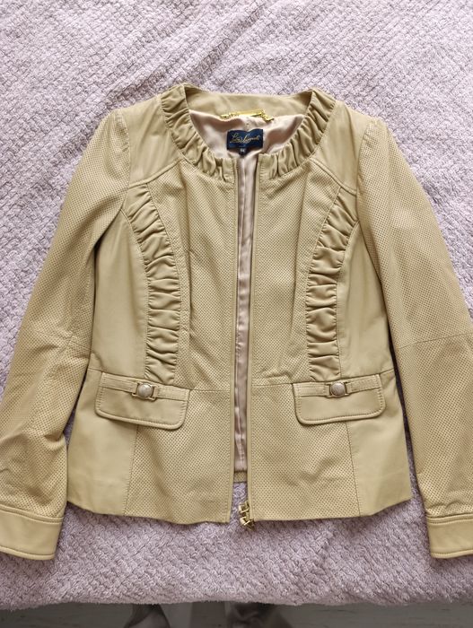 Куртка  жакет женский кожаный