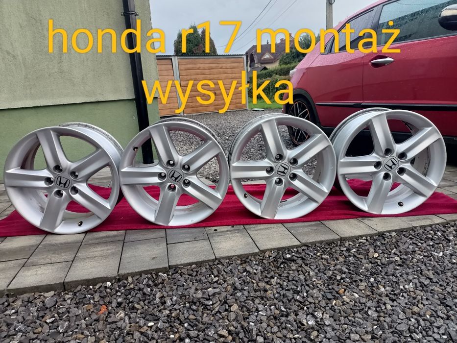 Felgi honda 5x114;3 r17 Civic Accord wysyłka montaż frv CRV crz
