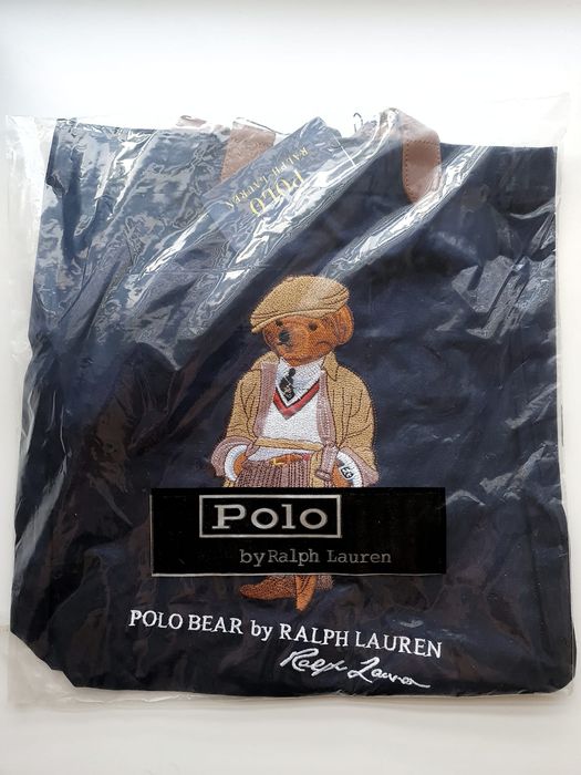 NOWA Torebka shopperka Polo Ralph Lauren Miś
