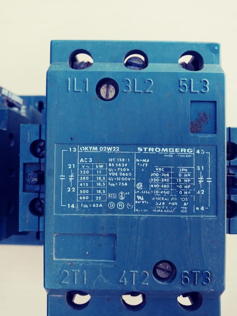 Contator de potência Stromberg OKYM 02W22