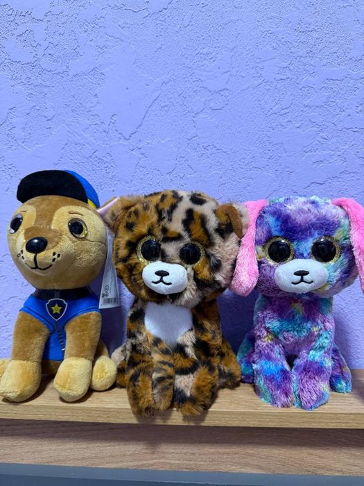 Мягкі іграшки глазатіки