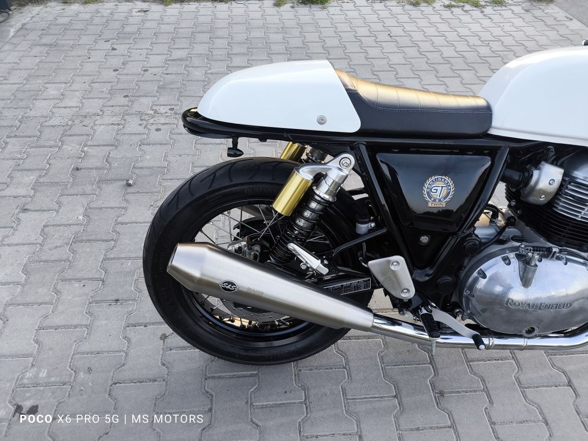 Royal Enfield 650 Continental 2020 rok A2  ABS dealny cafe racer