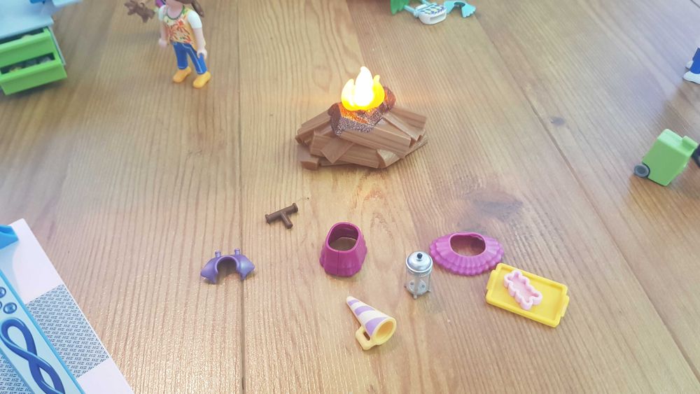 Playmobil zestaw mix 9543, 70558, 70096 karuzela syrenka