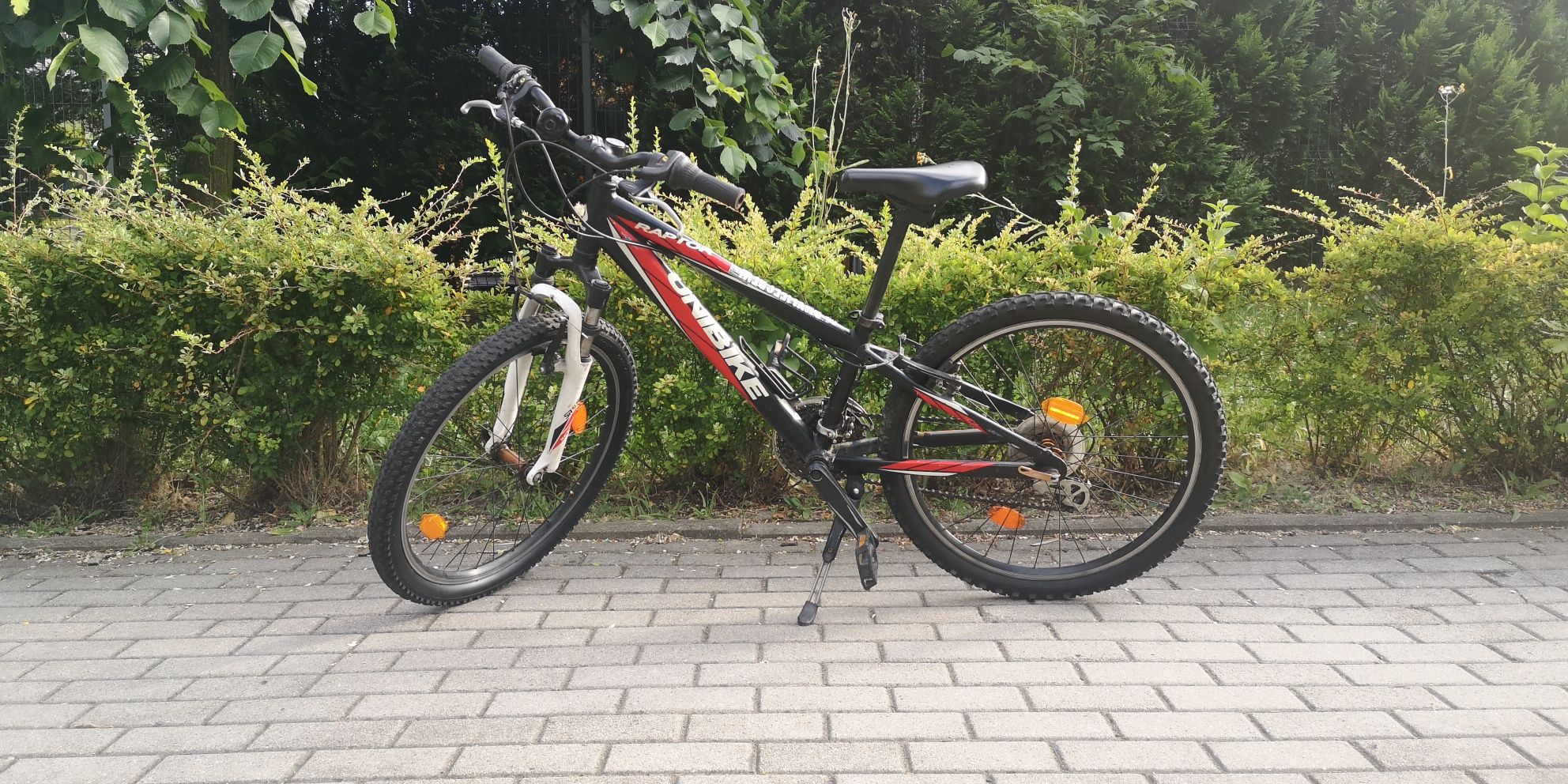 Rower dziecięcy unibike BMX z przerzutkami shimano, gotowy do jazdy